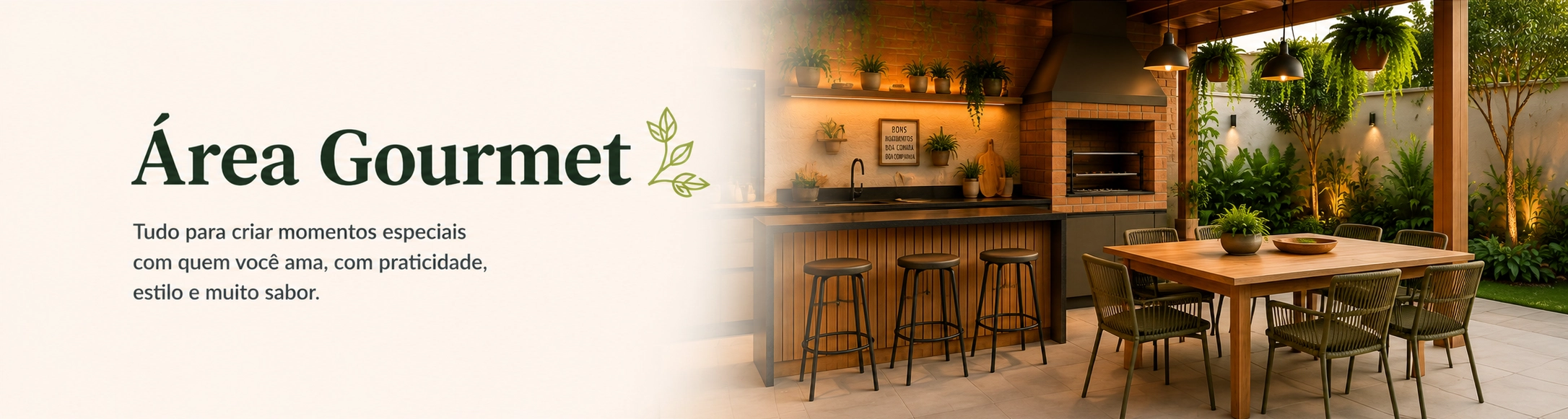 Banner Área Gourmet