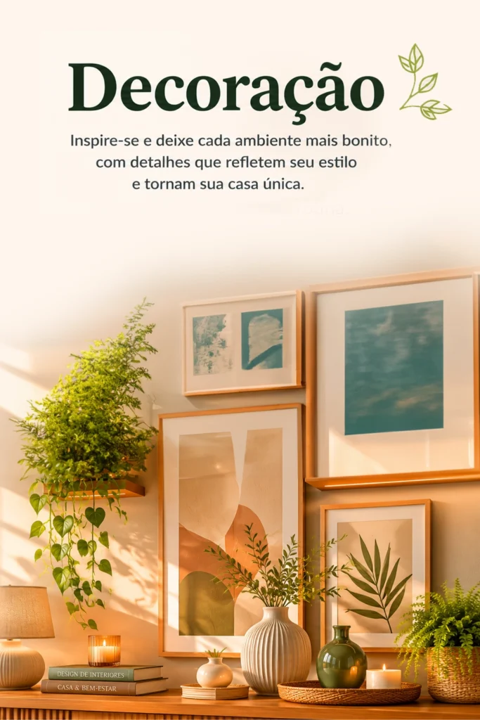 Capa Decoração